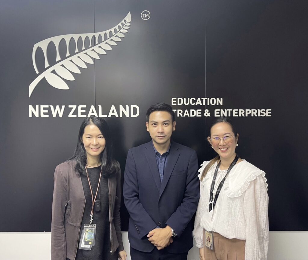 “สนก. เดินหน้าประสานความร่วมมือกับสถานทูตนิวซีแลนด์ เพื่อขยายผลการต่อยอดเยาวชนระดับนานาชาติ”